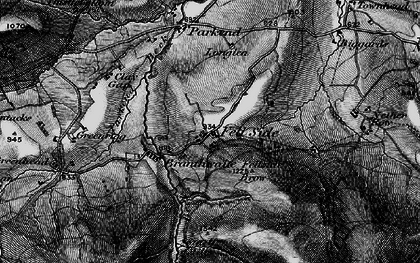 Old map of Fell Side in 1897
