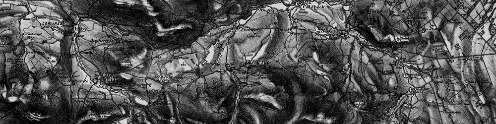 Old map of Fell Side in 1897