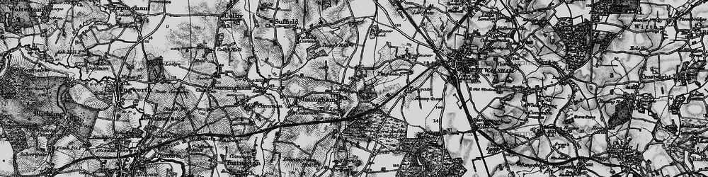 Old map of Felmingham in 1898