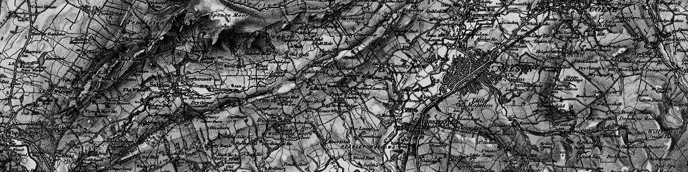 Old map of Ashlar Ho in 1898