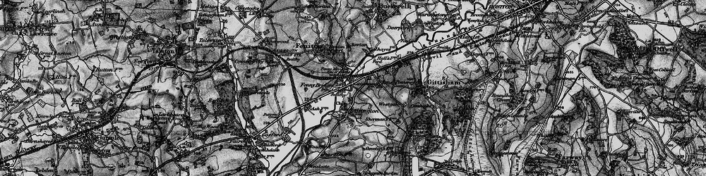 Old map of Fenny Bridges in 1898