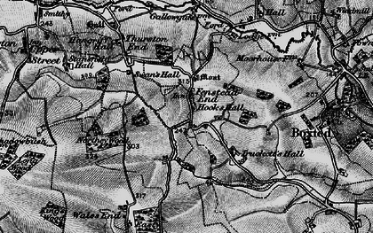 Old map of Fenstead End in 1895