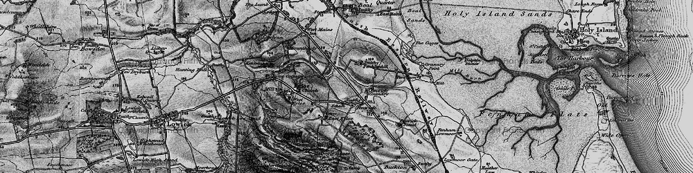 Old map of Fenwick in 1897