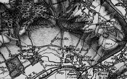 Old map of Fern in 1895