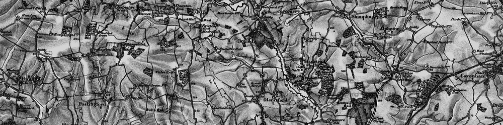 Old map of Fern Hill in 1895