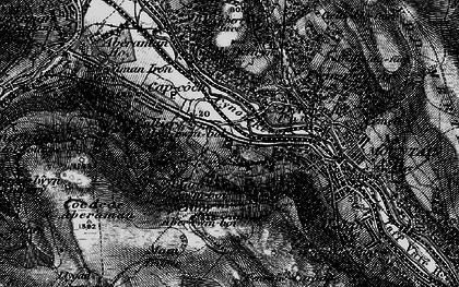 Old map of Fernhill in 1898