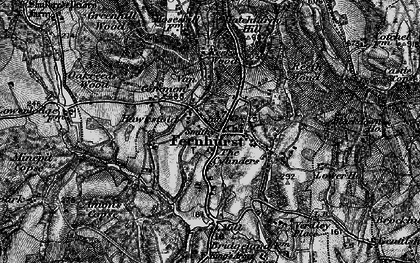 Old map of Fernhurst in 1895