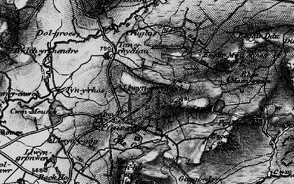Old map of Tynfron in 1898