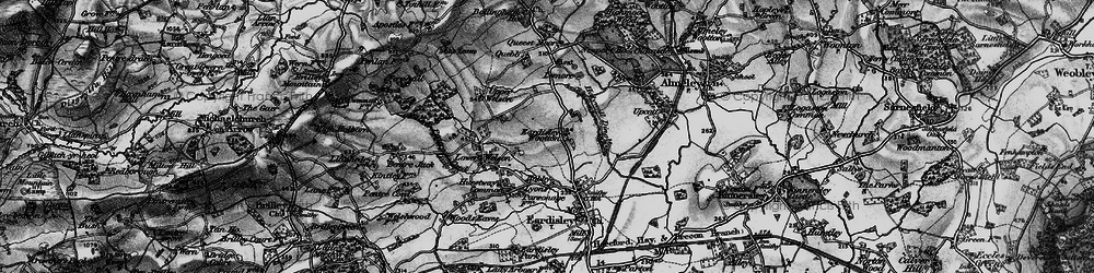 Old map of Field in 1896