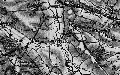 Old map of Bearsbrook in 1897