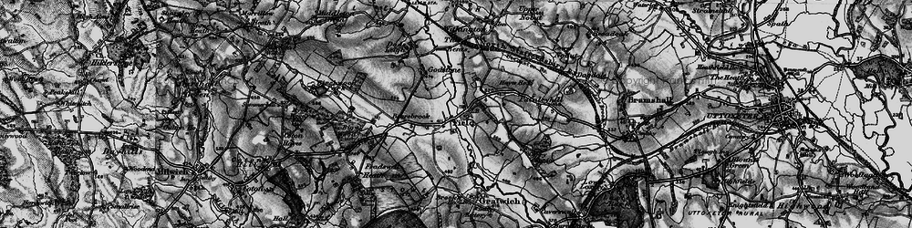 Old map of Field in 1897