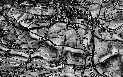 Old map of Field in 1898