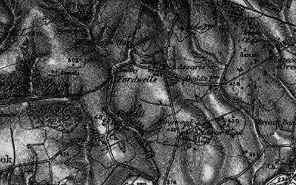 Old map of Field Assarts in 1895