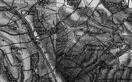 Old map of Fifield in 1896