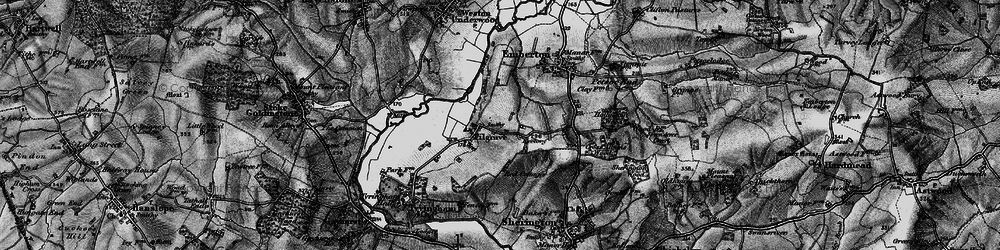 Old map of Filgrave in 1896