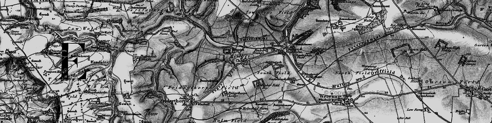 Old map of Fimber in 1898
