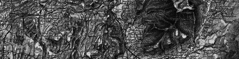 Old map of Whinny Haw in 1897