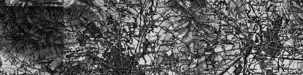 Old map of Bradshaw Brook in 1896