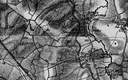 Old map of Fishermead in 1896