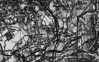 Old map of Fitton Hill in 1896