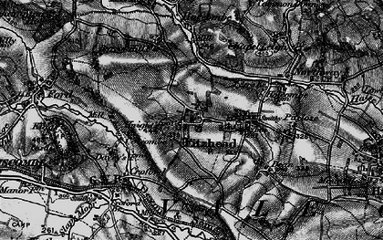 Old map of Fitzhead in 1898