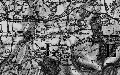 Old map of Ashengrove in 1895