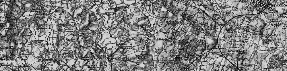 Old map of Buckman Corner in 1895