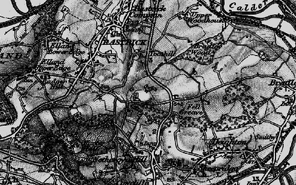 Old map of Fixby in 1896