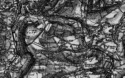 Old map of Flappit Spring in 1898