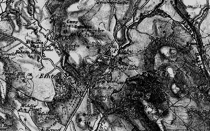 Old map of Flasby in 1898