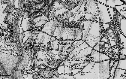Old map of Fleetend in 1895