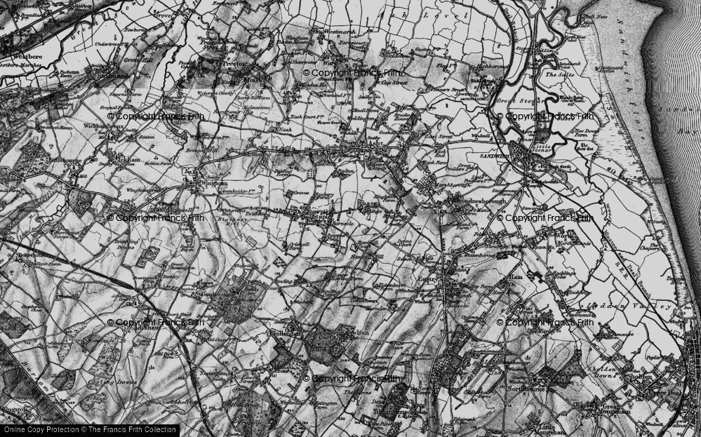 Old Map of Flemings, 1895 in 1895