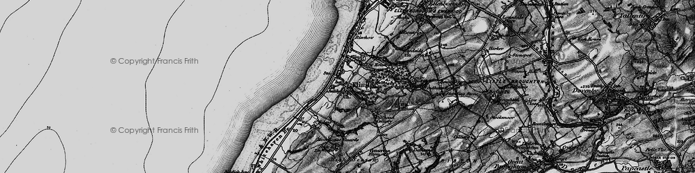 Old map of Flimby in 1897