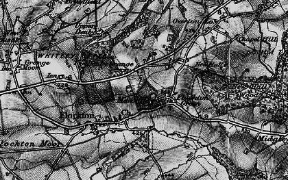 Old map of Flockton in 1896