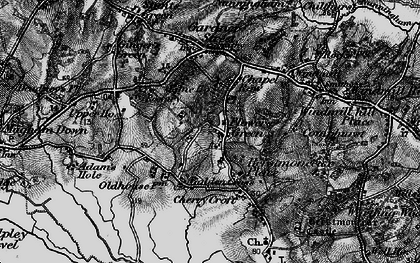 Old map of Flowers Green in 1895