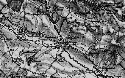 Old map of Fole in 1897