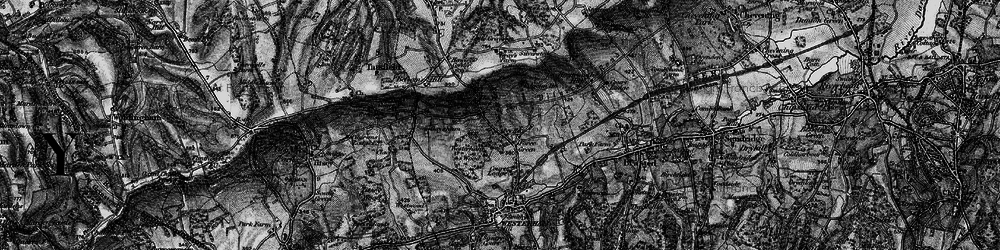 Old map of Force Green in 1895