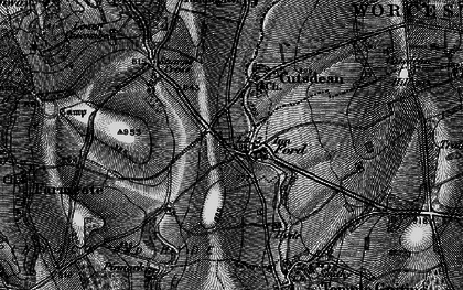 Old map of Ford in 1896