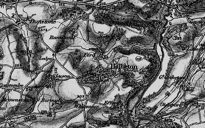 Old map of Flete in 1897
