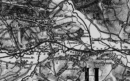 Old map of Fordton in 1898