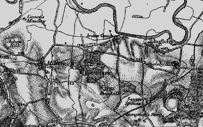 Old map of Foremark in 1895
