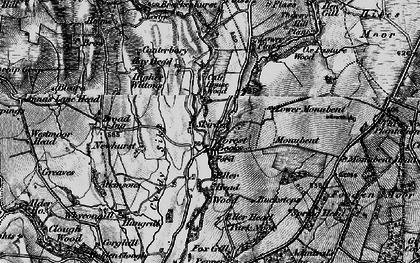 Old map of Forest Becks in 1898