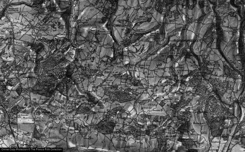 Old Map of Forest Gate, 1895 in 1895