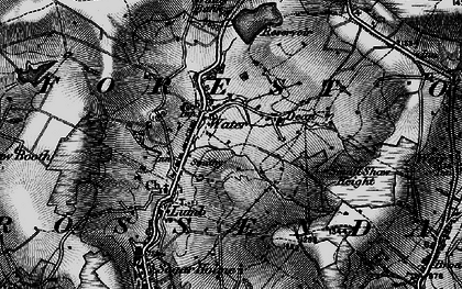 Old map of Forest Holme in 1896