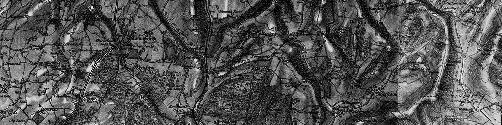 Old map of Forestside in 1895