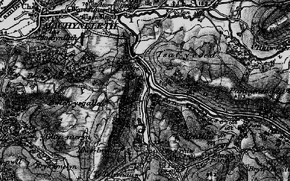 Old map of Brynllwydwyn in 1899