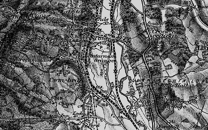 Old map of Forge Hammer in 1897