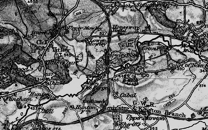 Old map of Forge, The in 1899