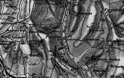 Old map of Forston in 1898