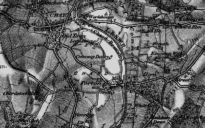 Old map of Forton in 1898
